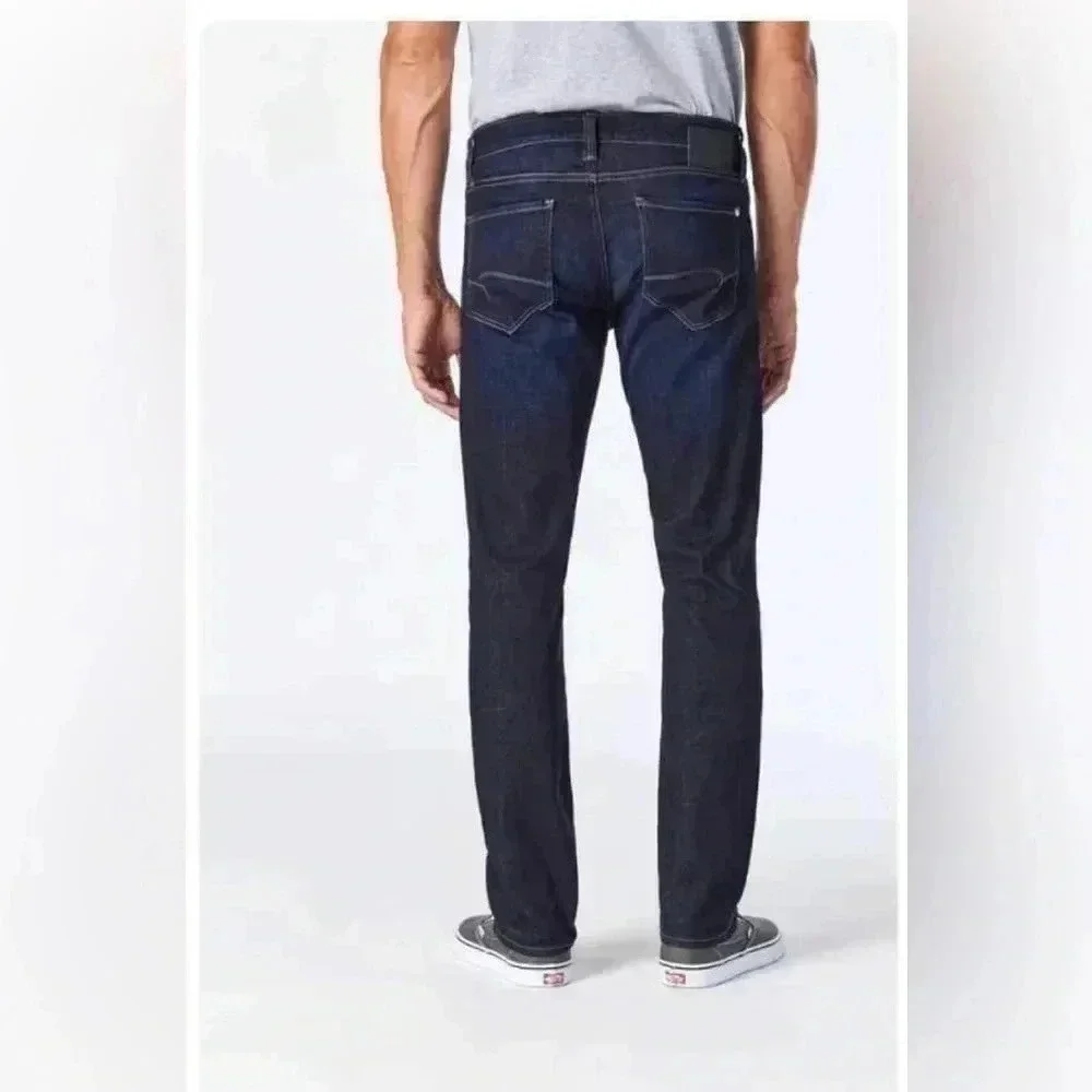 Mavi Marcus Slim Straight Blue  Jeans Size 32 - Picture 3 of 12